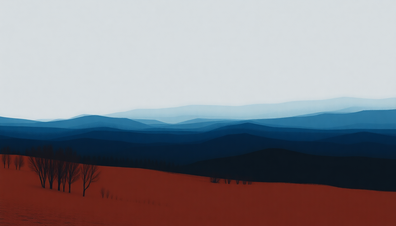 Fan-driven abstract illustration evoking the emotional arc of Plainsong by The Cure