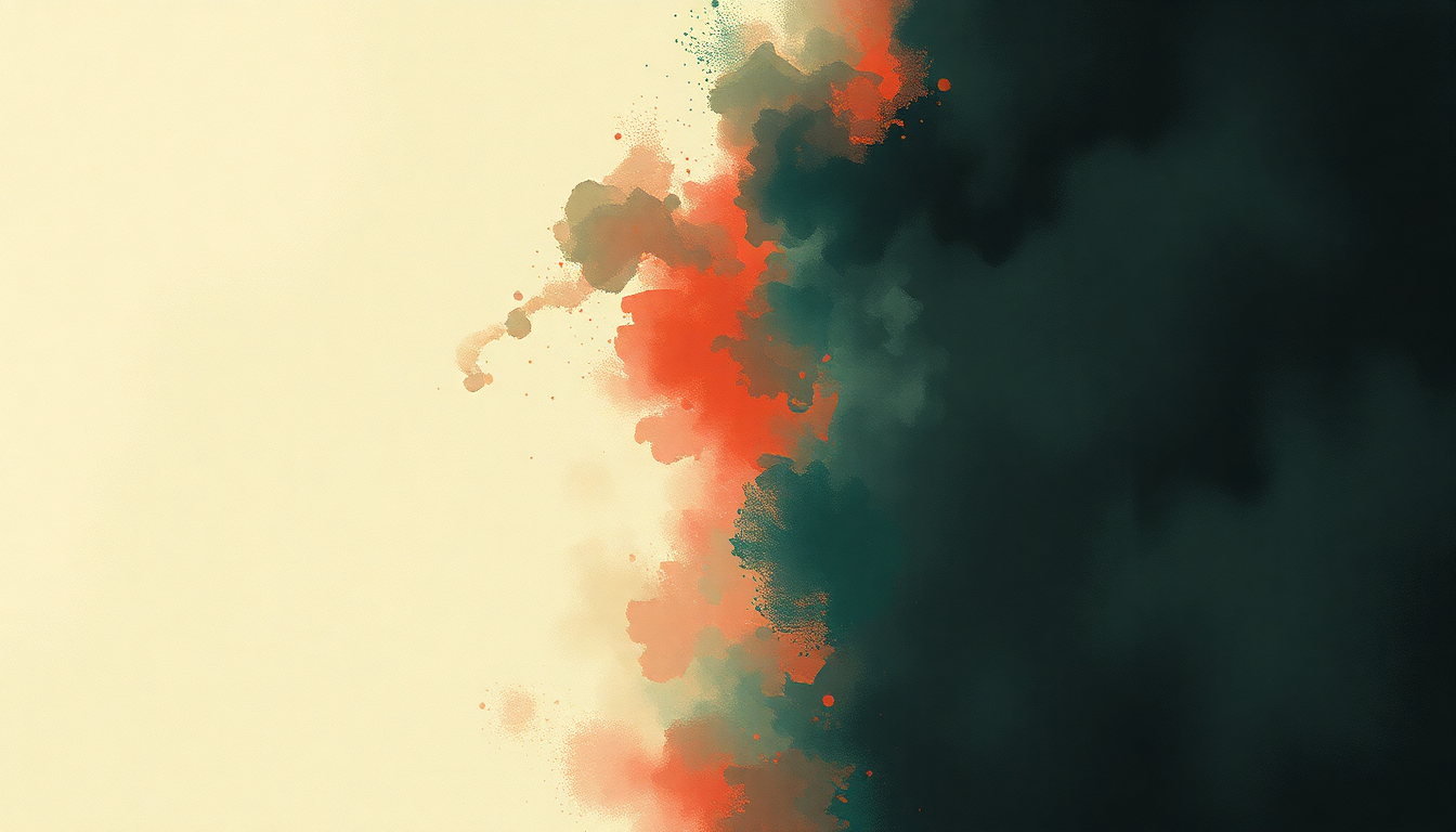 Fan-driven abstract illustration evoking the emotional arc of Play Ball by AC/DC