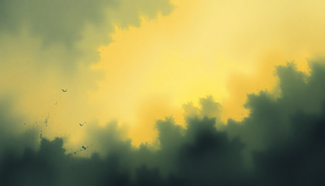 Fan-driven abstract illustration evoking the emotional arc of Playing the Game by Gentle Giant