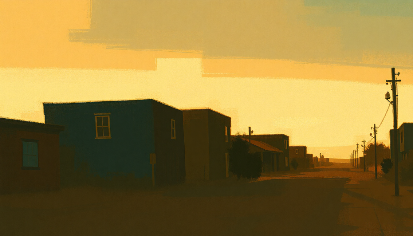 Fan-driven abstract illustration evoking the emotional arc of Pleasant Street by Tim Buckley