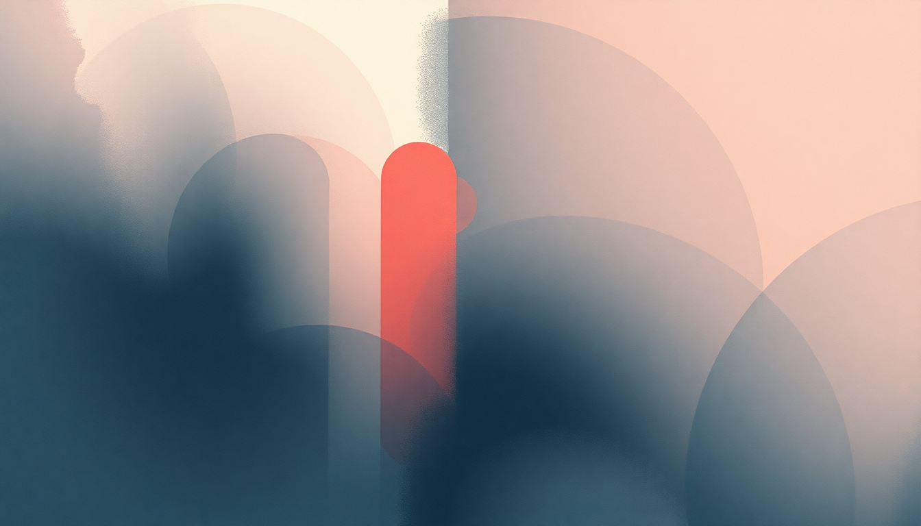 Fan-driven abstract illustration evoking the emotional arc of Pleasure Is All Mine by Björk