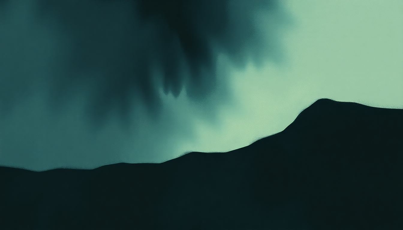 Fan-driven abstract illustration evoking the emotional arc of Point Blank by Bruce Springsteen