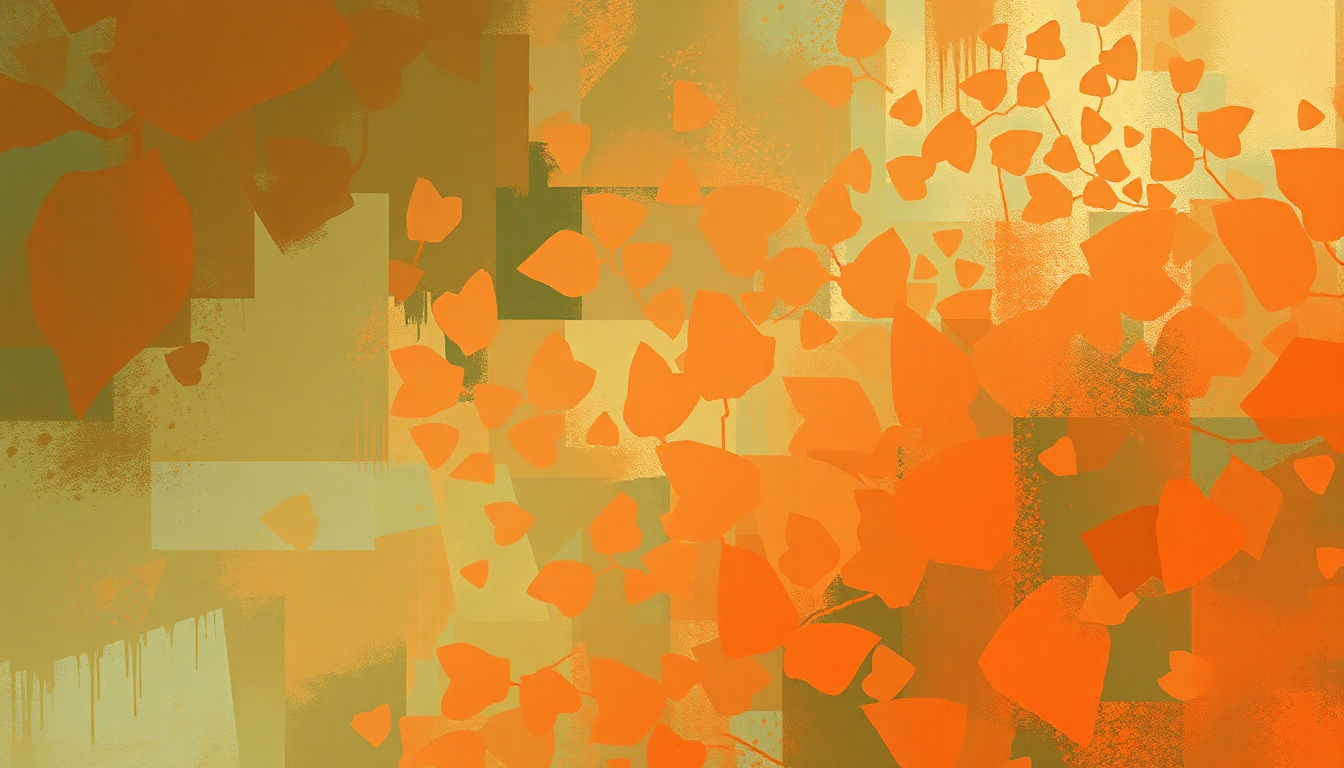 Fan-driven abstract illustration evoking the emotional arc of Poison Ivy by The Coasters