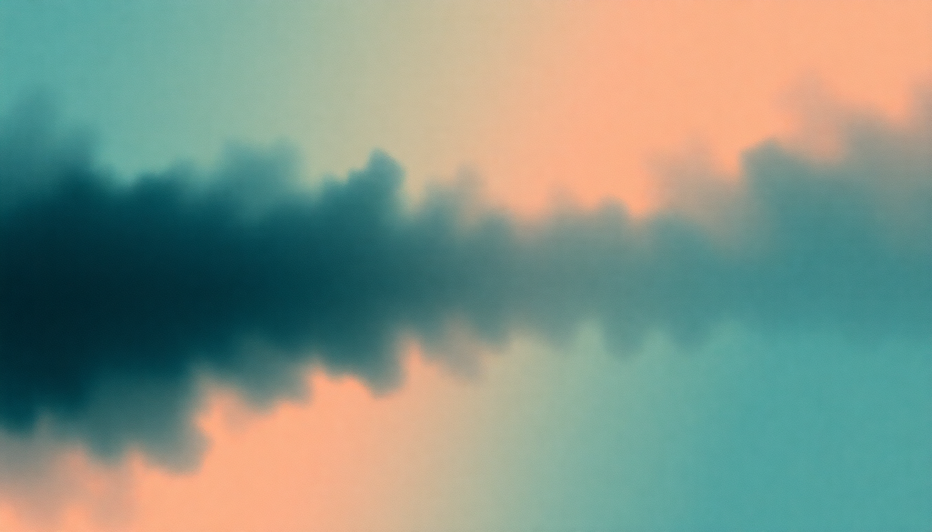 Fan-driven abstract illustration evoking the emotional arc of Polaris by Jimmy Eat World