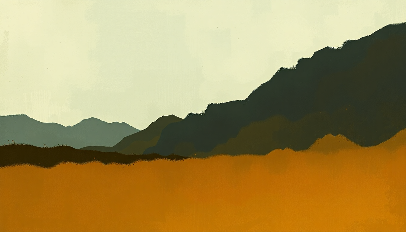 Fan-driven abstract illustration evoking the emotional arc of Pony Blues by Son House