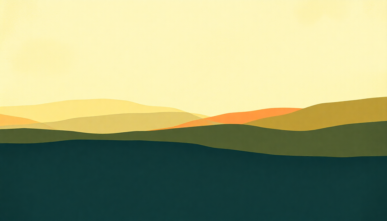 Fan-driven abstract illustration evoking the emotional arc of Porpoise Mouth by Country Joe and the Fish