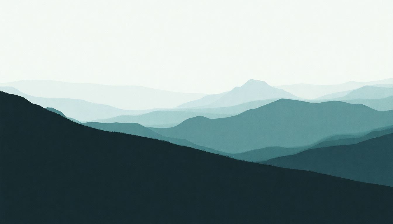 Fan-driven abstract illustration evoking the emotional arc of Possibly Maybe by Björk