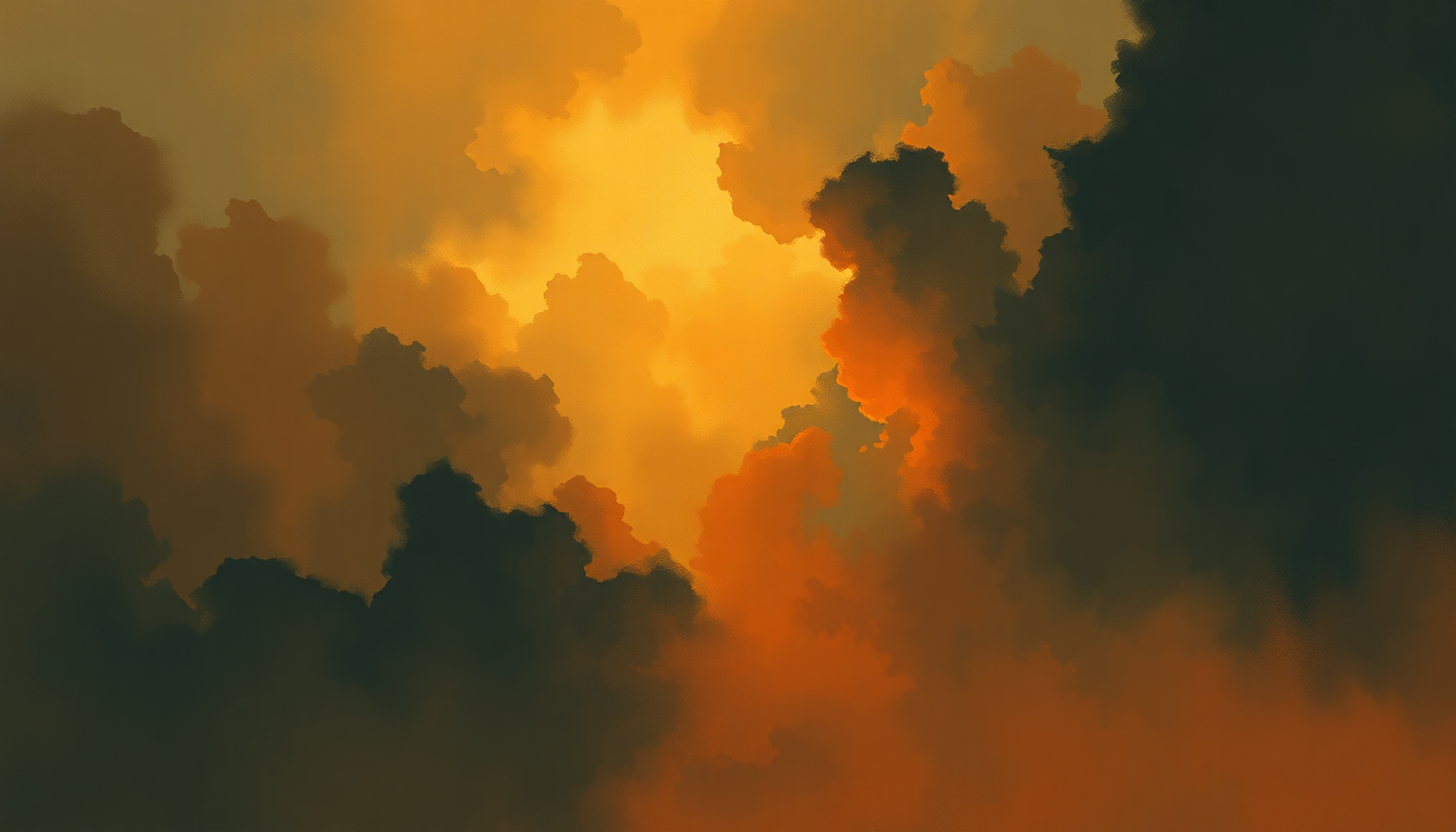 Fan-driven abstract illustration evoking the emotional arc of Power by Kanye West