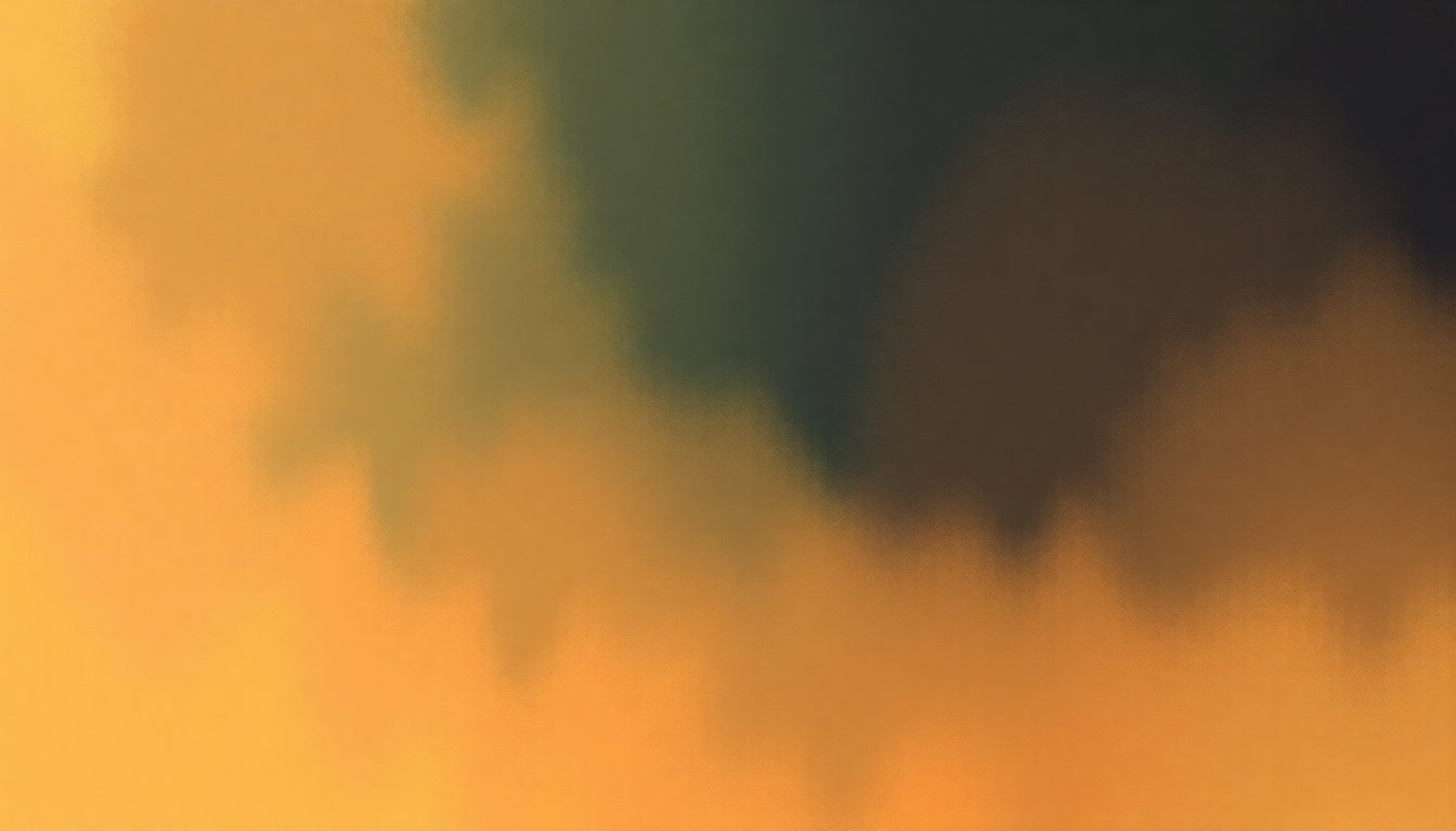 Fan-driven abstract illustration evoking the emotional arc of Praise by Marvin Gaye