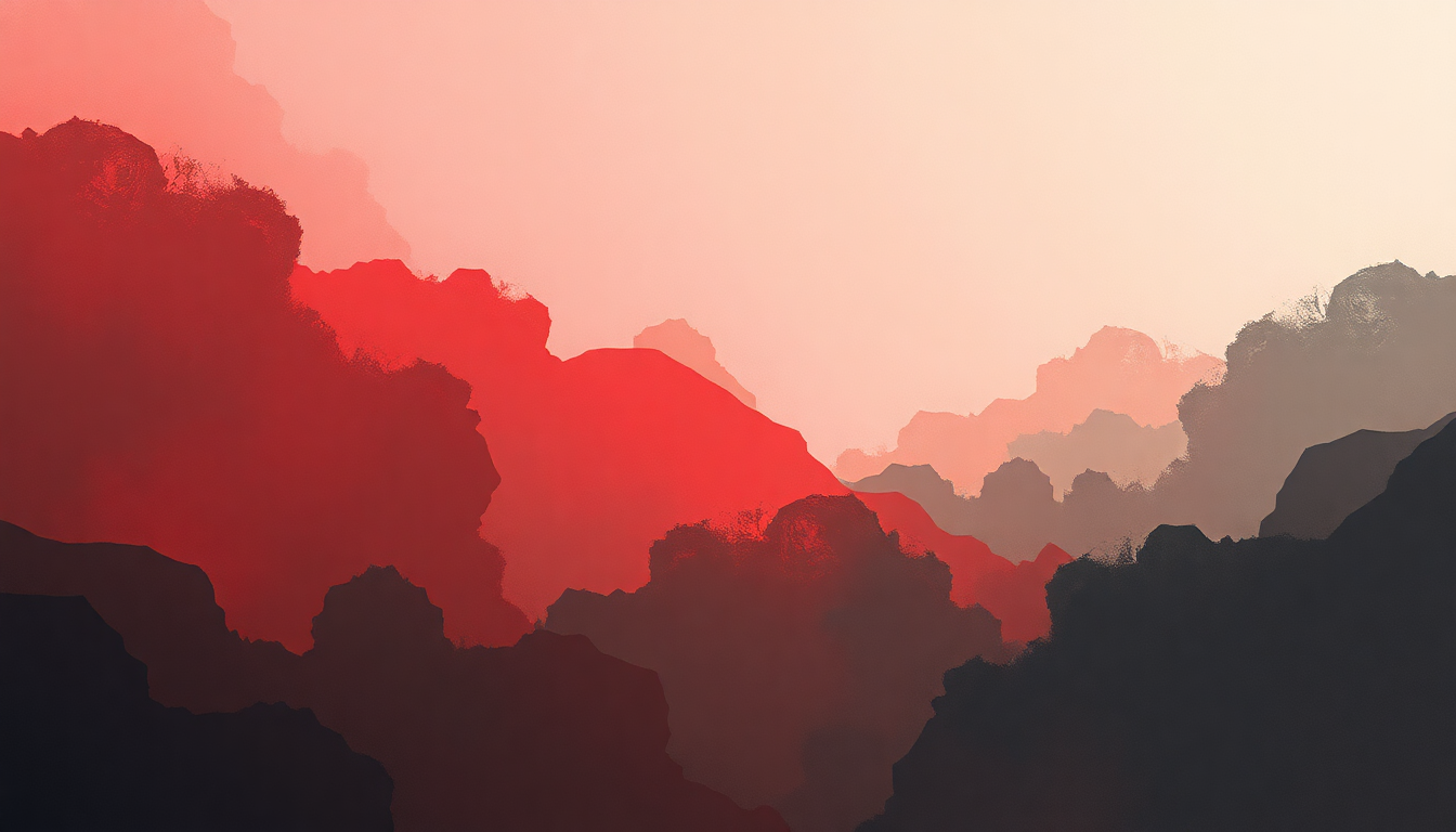 Fan-driven abstract illustration evoking the emotional arc of Pretty Hurts by Beyoncé