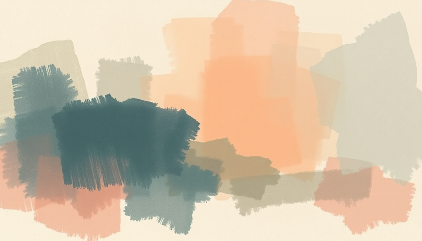 Fan-driven abstract illustration evoking the emotional arc of pretty isn't pretty by Olivia Rodrigo