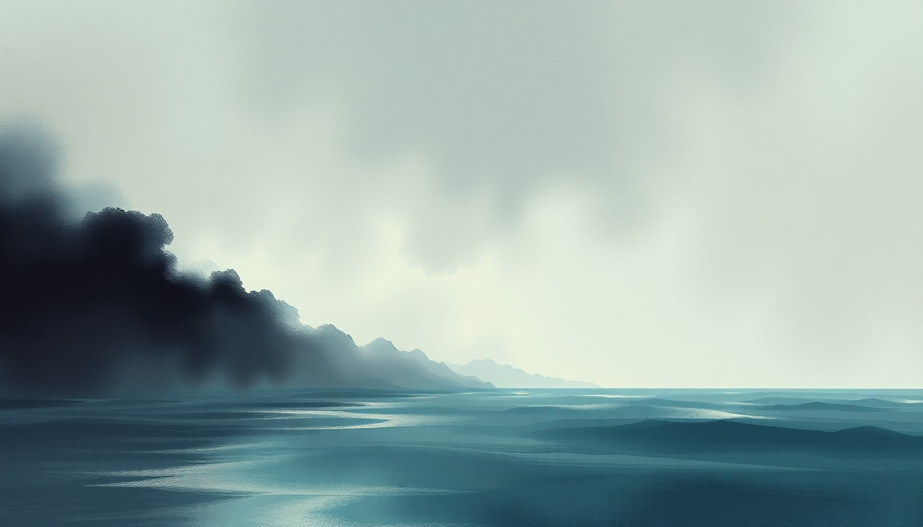 Fan-driven abstract illustration evoking the emotional arc of Pretty Sweet by Frank Ocean