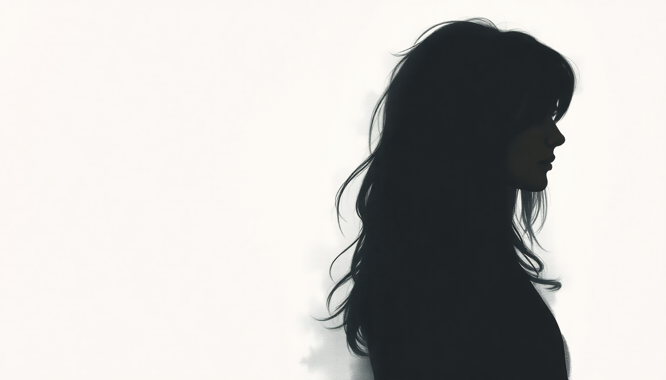 Fan-driven abstract illustration evoking the emotional arc of Pretty When You Cry by Lana Del Rey