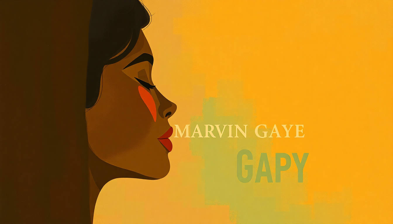 Fan-driven abstract illustration evoking the emotional arc of Pride and Joy by Marvin Gaye