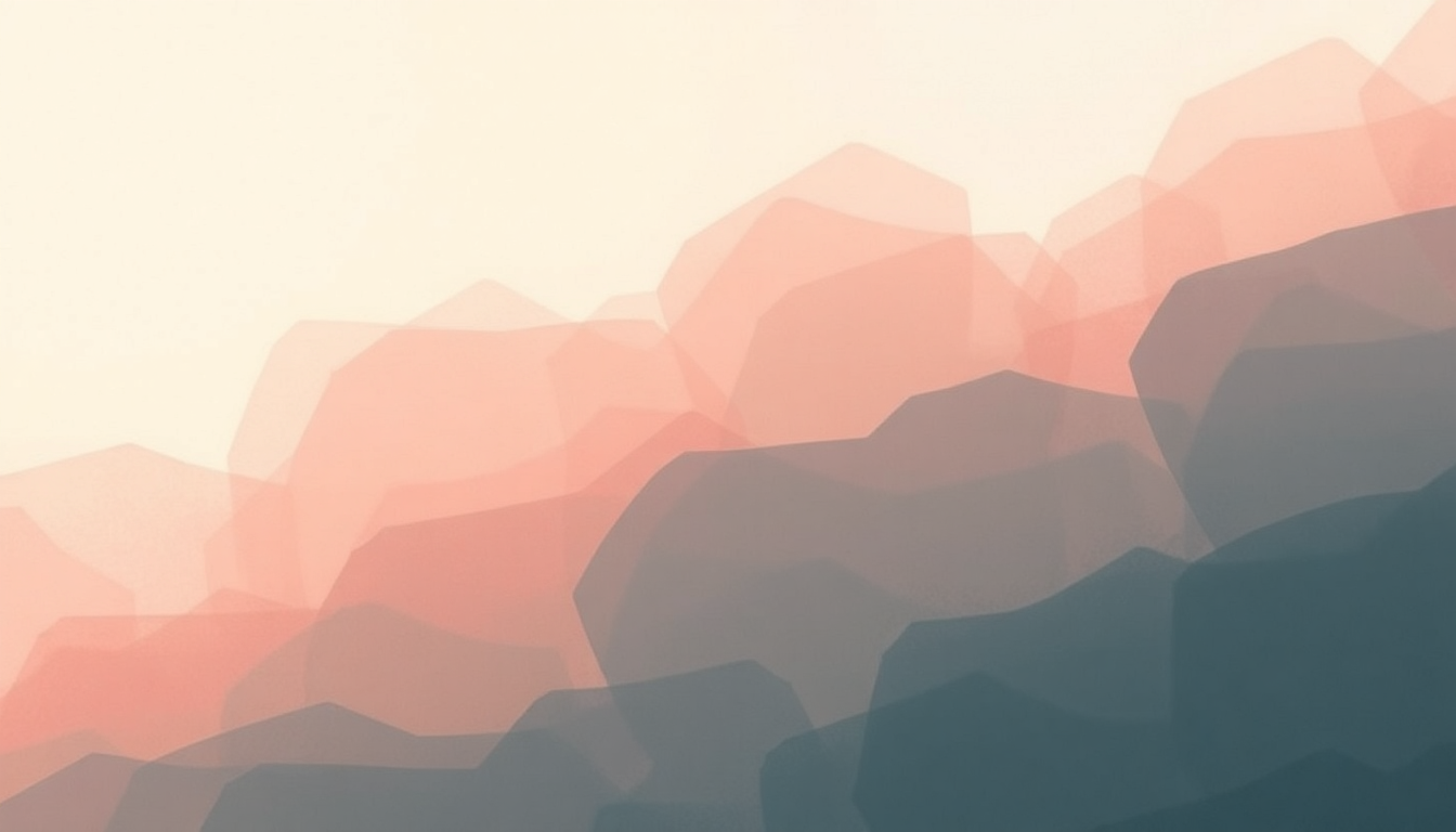 Fan-driven abstract illustration evoking the emotional arc of Priests and Paramedics by Pedro the Lion