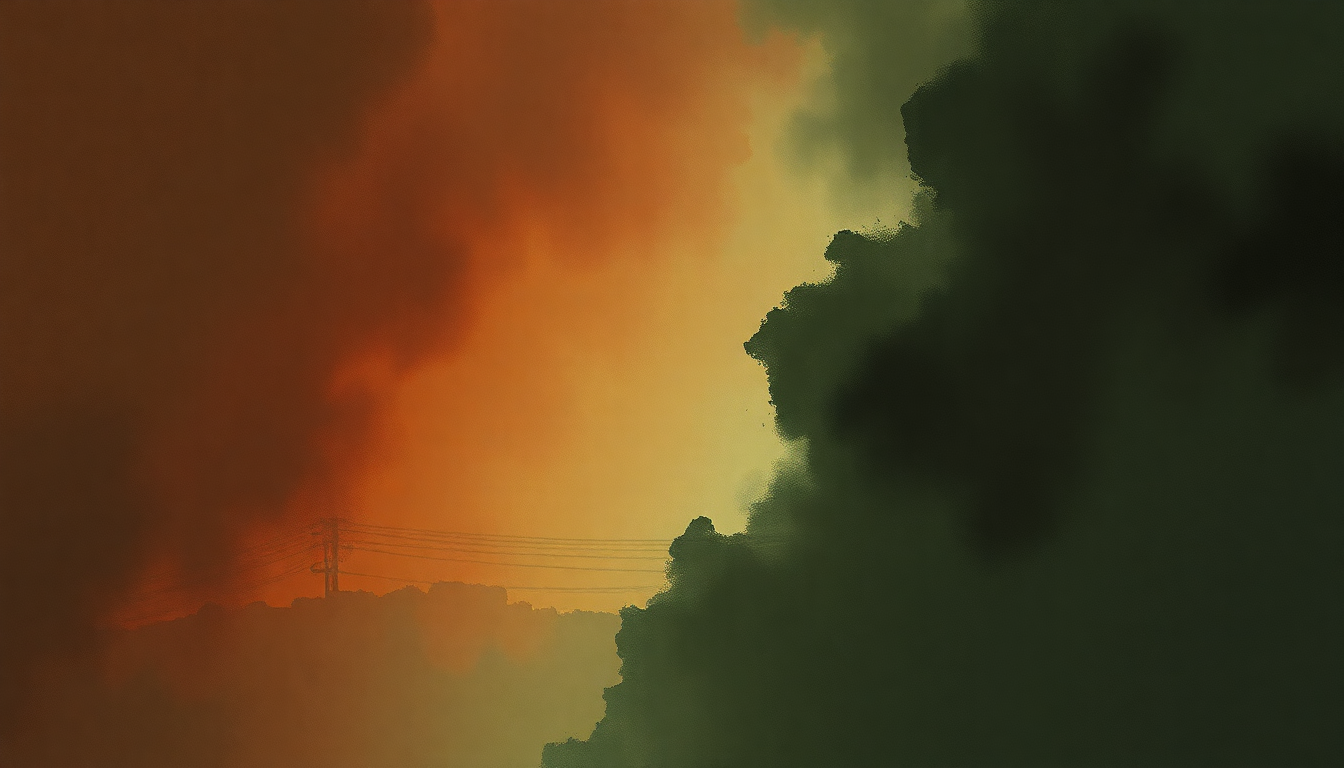 Fan-driven abstract illustration evoking the emotional arc of Prison Song by System of a Down