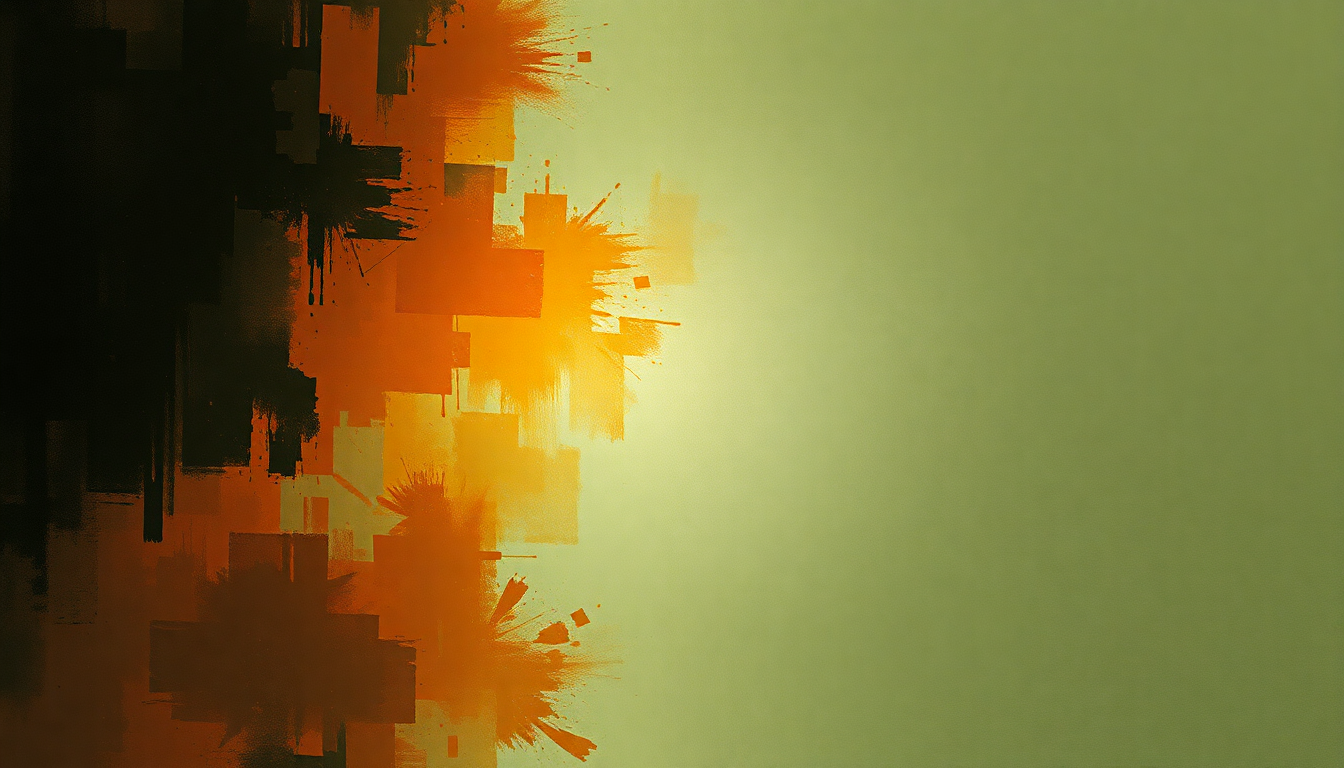 Fan-driven abstract illustration evoking the emotional arc of Protect Ya Neck by Wu-Tang Clan
