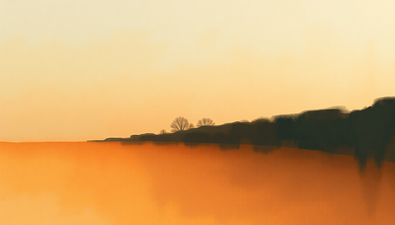 Fan-driven abstract illustration evoking the emotional arc of  punky's dilemma by Simon & Garfunkel
