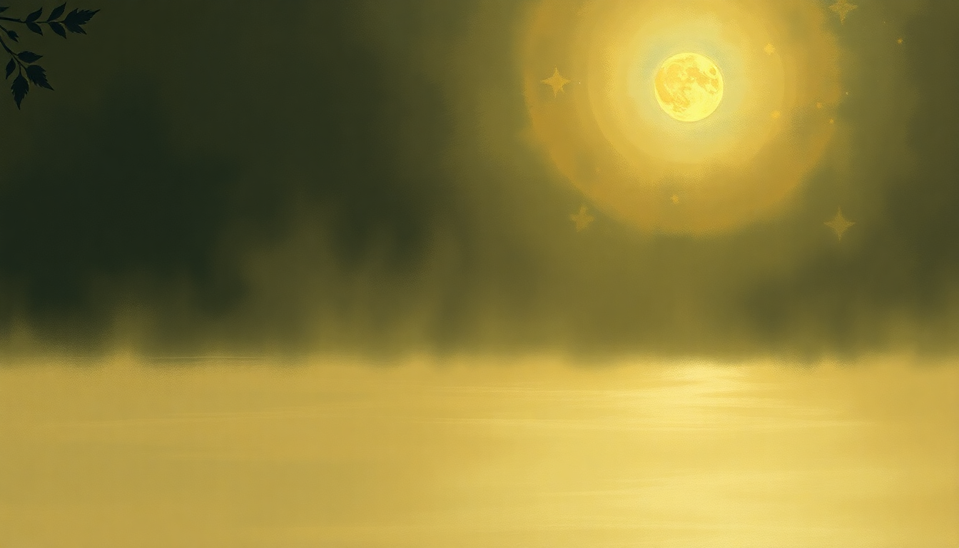 Fan-driven abstract illustration evoking the emotional arc of Quiet Nights of Quiet Stars by Antonio Carlos Jobim