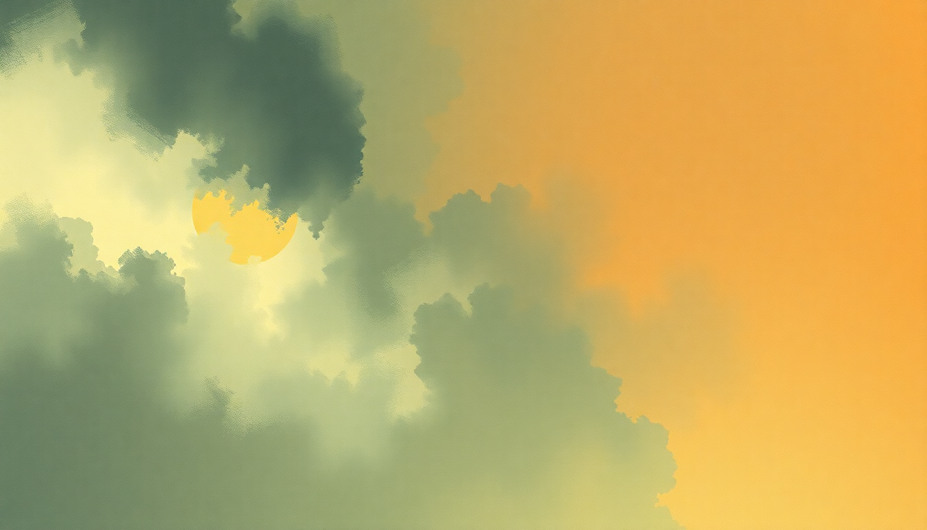 Fan-driven abstract illustration evoking the emotional arc of Quiet by The Smashing Pumpkins