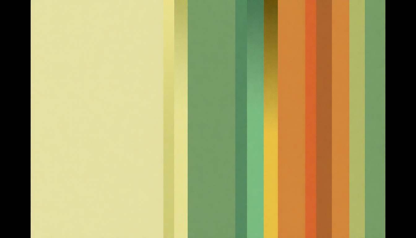 Fan-driven abstract illustration evoking the emotional arc of Ravedeath 1972 by Tim Hecker