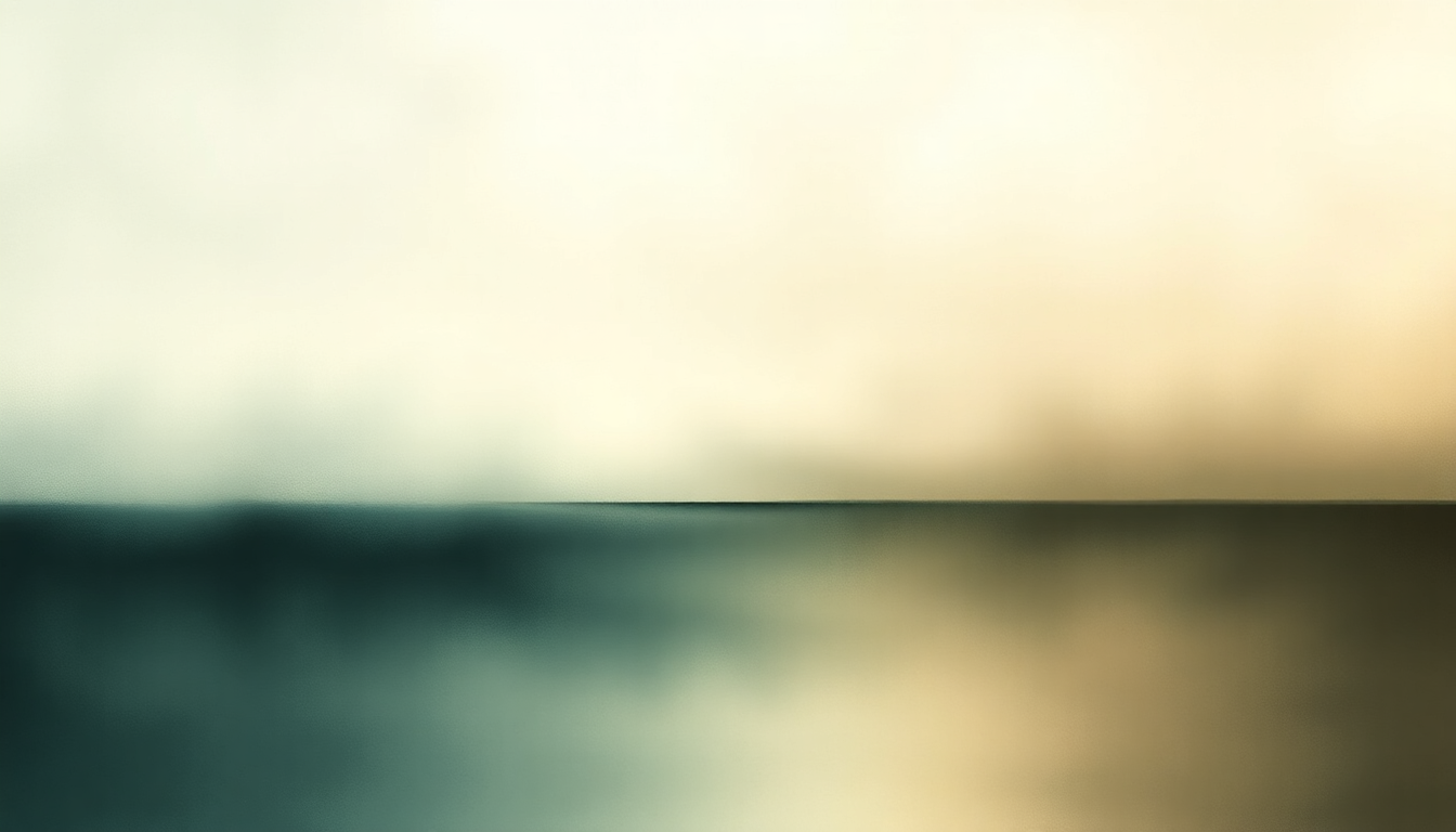 Fan-driven abstract illustration evoking the emotional arc of Re Stacks by Bon Iver