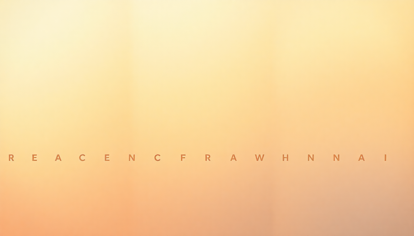 Fan-driven abstract illustration evoking the emotional arc of Reach Out and Touch (Somebody's Hand) by Diana Ross