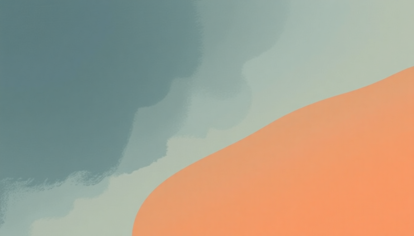 Fan-driven abstract illustration evoking the emotional arc of Real by Hovvdy