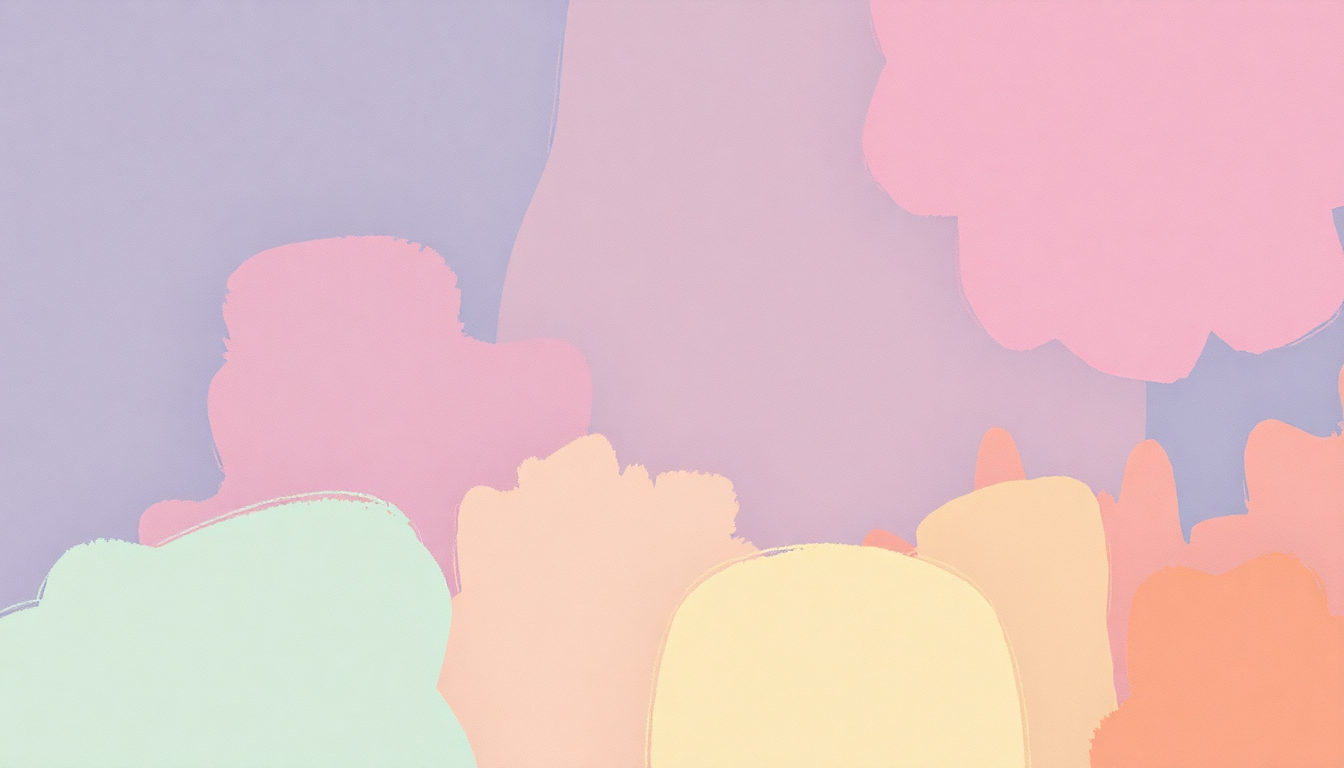 Fan-driven abstract illustration evoking the emotional arc of Rebirth of Cool by The Cribs