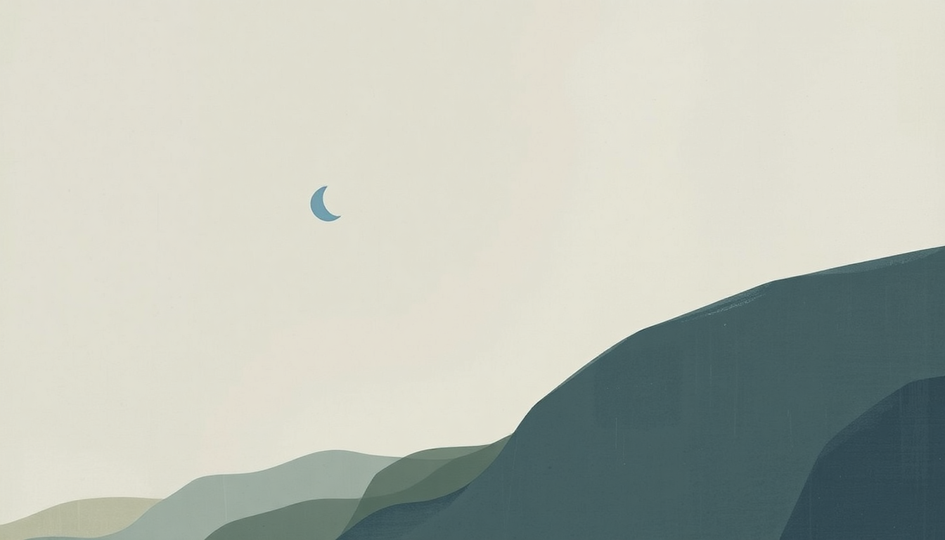 Fan-driven abstract illustration evoking the emotional arc of Rejoice by Julien Baker