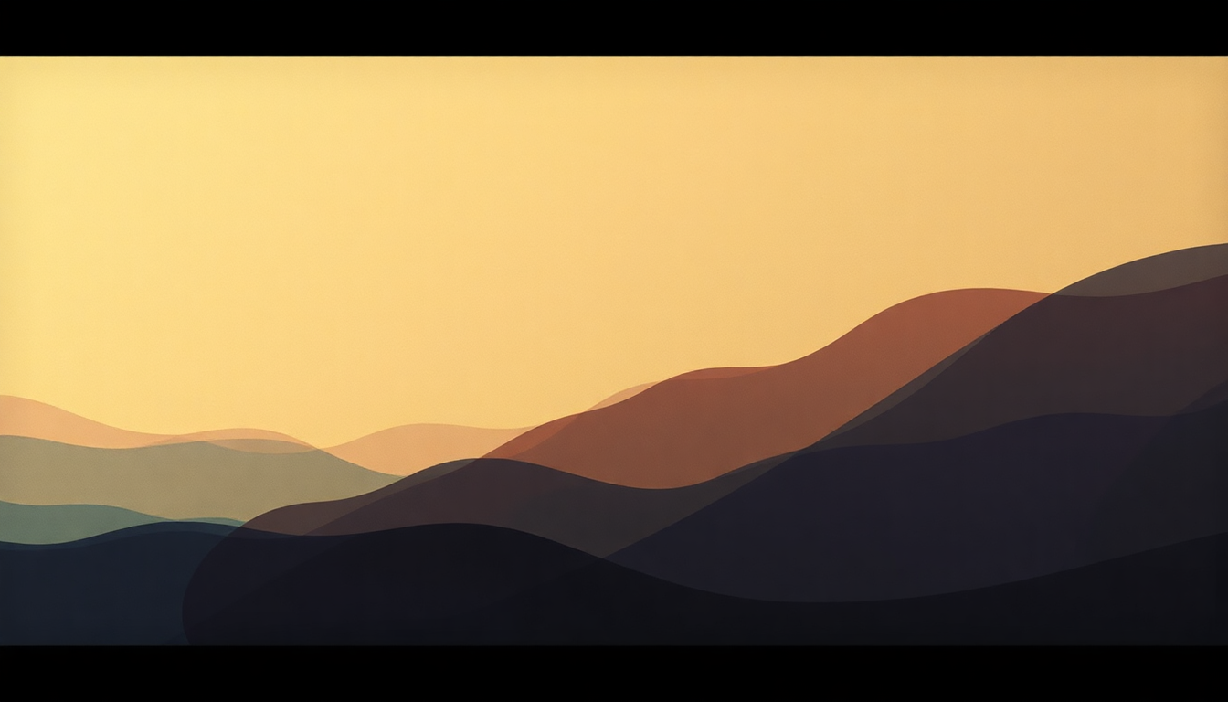 Fan-driven abstract illustration evoking the emotional arc of Reproduction by The Human League
