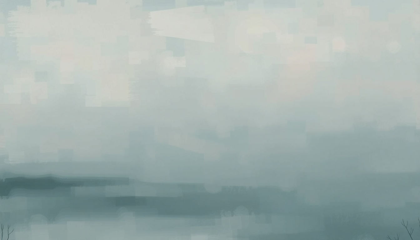 Fan-driven abstract illustration evoking the emotional arc of Requiem for Dying Mothers Part 2 by Stars of the Lid