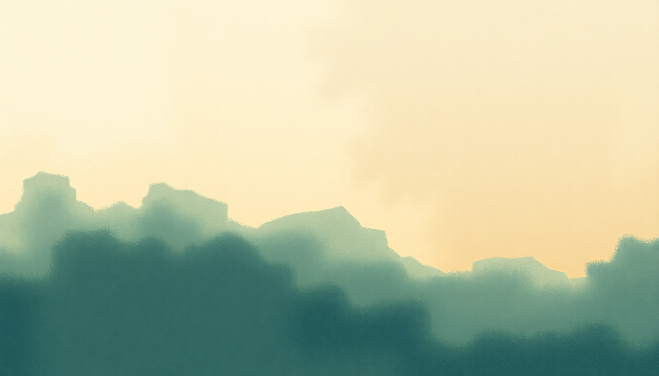 Fan-driven abstract illustration evoking the emotional arc of Revelator by Gillian Welch