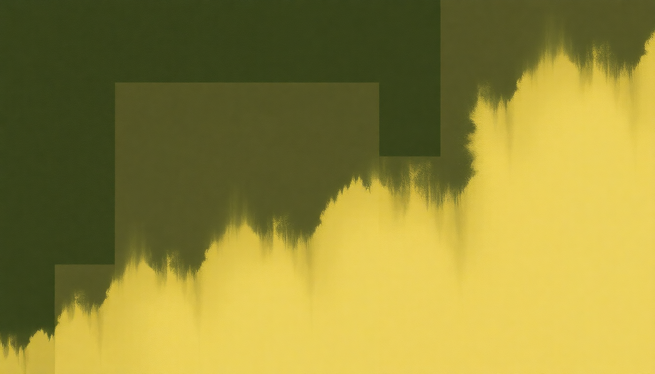 Fan-driven abstract illustration evoking the emotional arc of Rhymes Like Dimes by MF DOOM