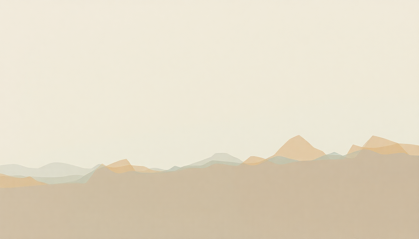 Fan-driven abstract illustration evoking the emotional arc of Ride a White Horse by Goldfrapp