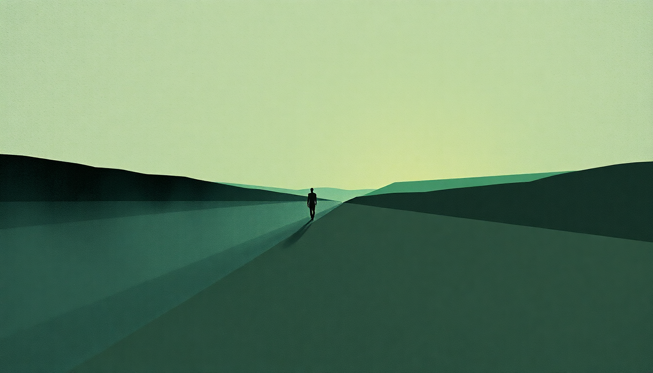 Fan-driven abstract illustration evoking the emotional arc of Rings of Saturn by Nick Cave & The Bad Seeds