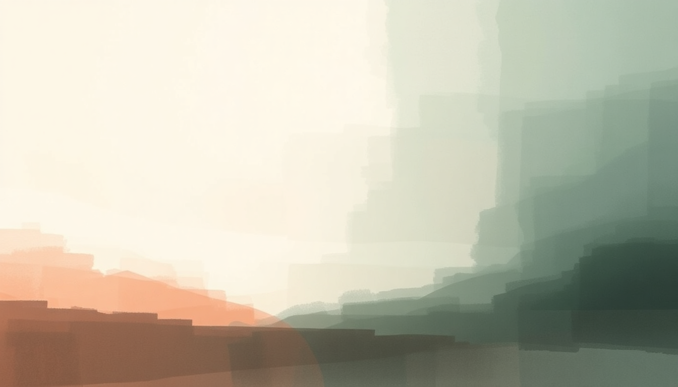 Fan-driven abstract illustration evoking the emotional arc of Rival Dealer by Burial