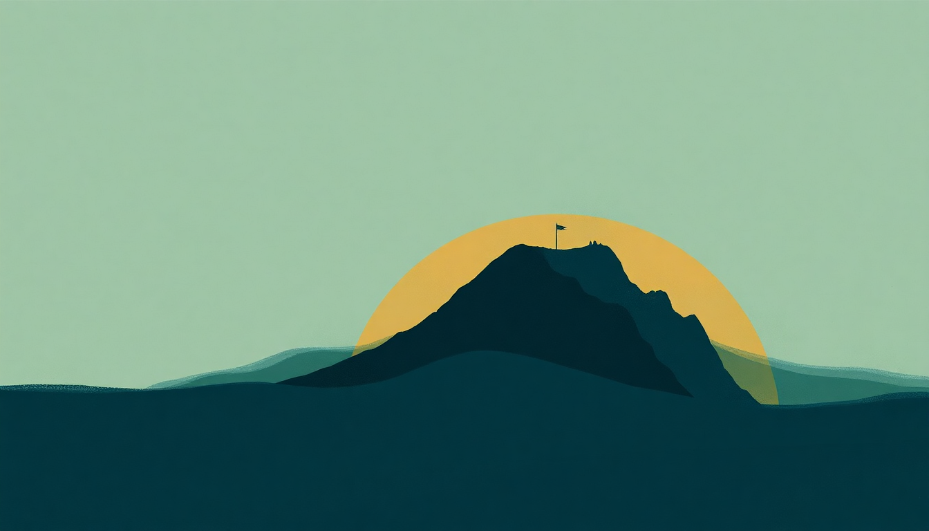 Fan-driven abstract illustration evoking the emotional arc of Road Head by Japanese Breakfast