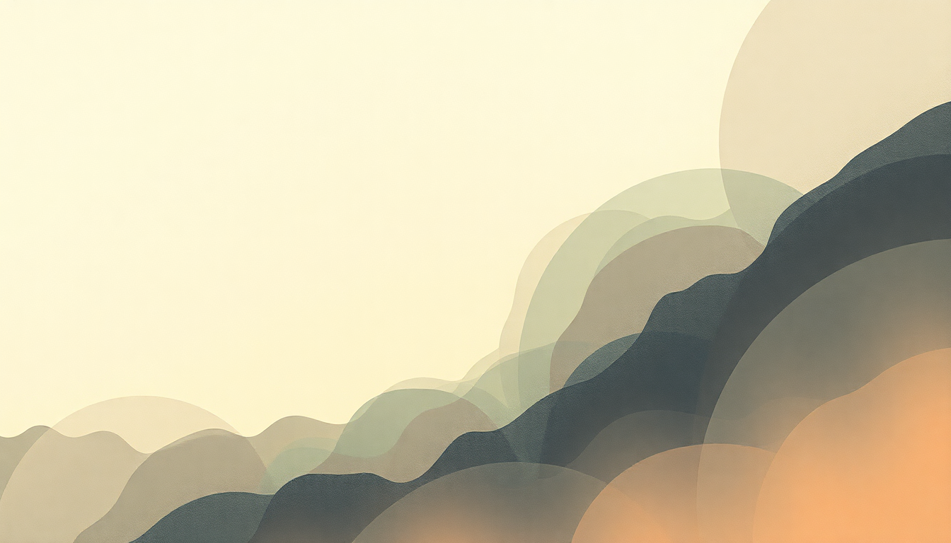 Fan-driven abstract illustration evoking the emotional arc of RobertaFlack by Flying Lotus