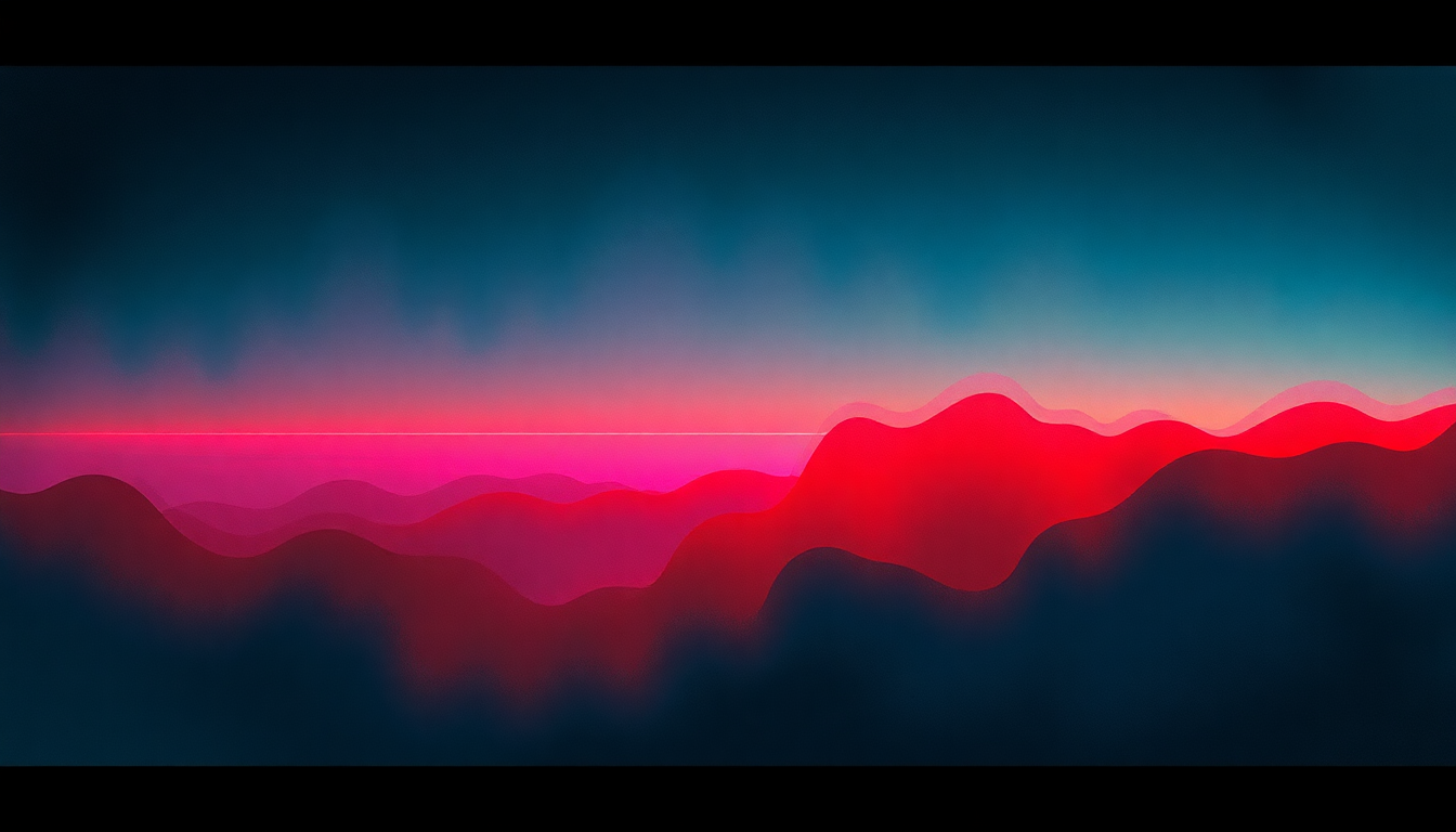 Fan-driven abstract illustration evoking the emotional arc of Rocket Love by Stevie Wonder