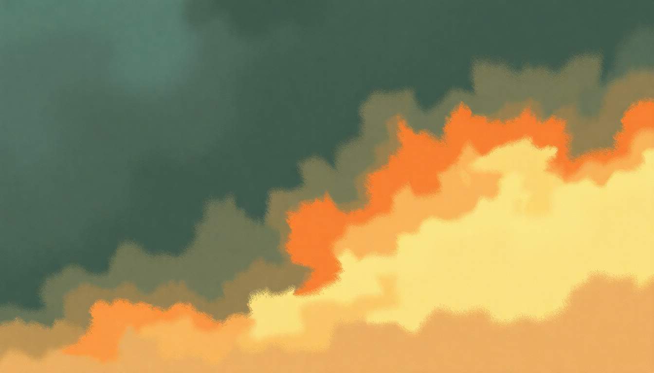 Fan-driven abstract illustration evoking the emotional arc of Rocket Man by Elton John