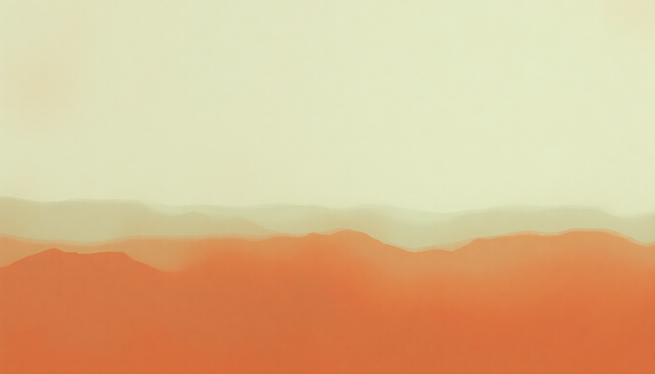 Fan-driven abstract illustration evoking the emotional arc of Rogamar by Cesaria Evora