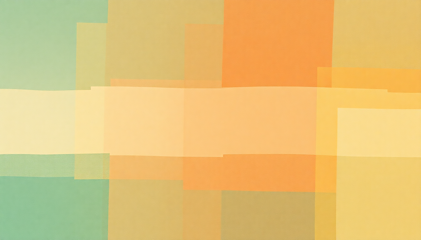 Fan-driven abstract illustration evoking the emotional arc of Roll Over Vaughan Williams by Richard Thompson