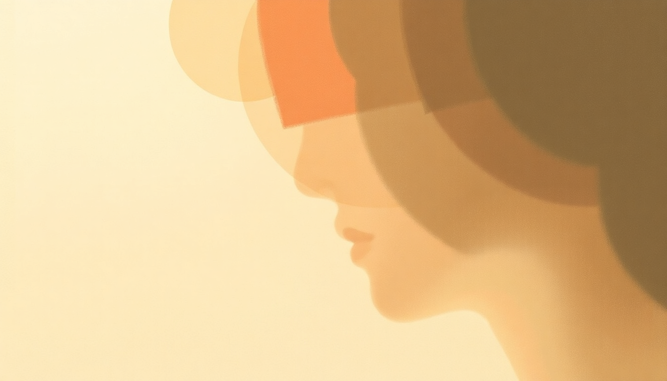 Fan-driven abstract illustration evoking the emotional arc of Roma Fade by Andrew Bird