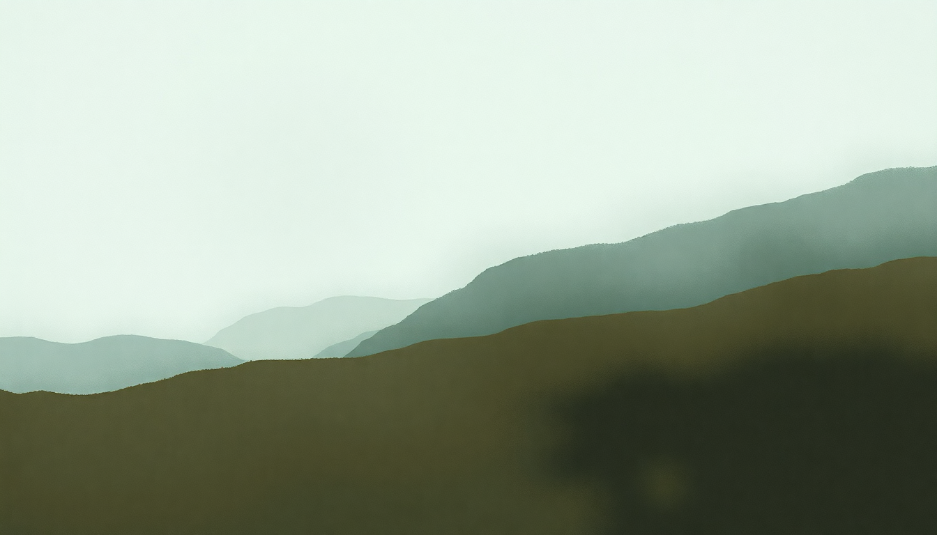 Fan-driven abstract illustration evoking the emotional arc of Round Here by Counting Crows