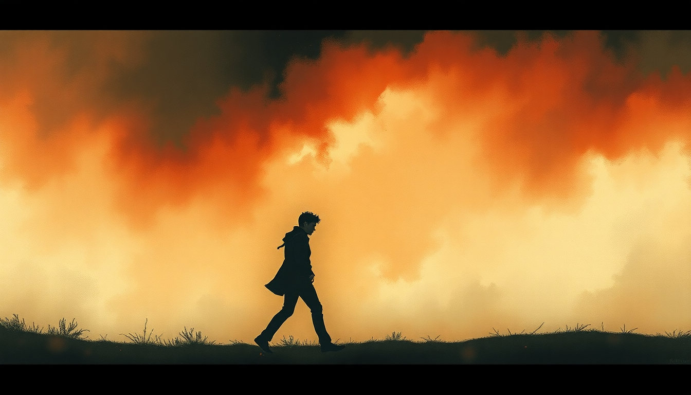 Fan-driven abstract illustration evoking the emotional arc of Roxanne by The Police