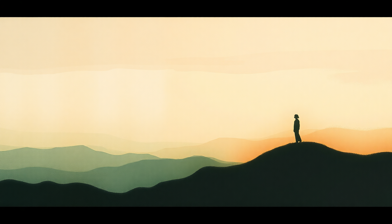 Fan-driven abstract illustration evoking the emotional arc of Ruin by Cat Power