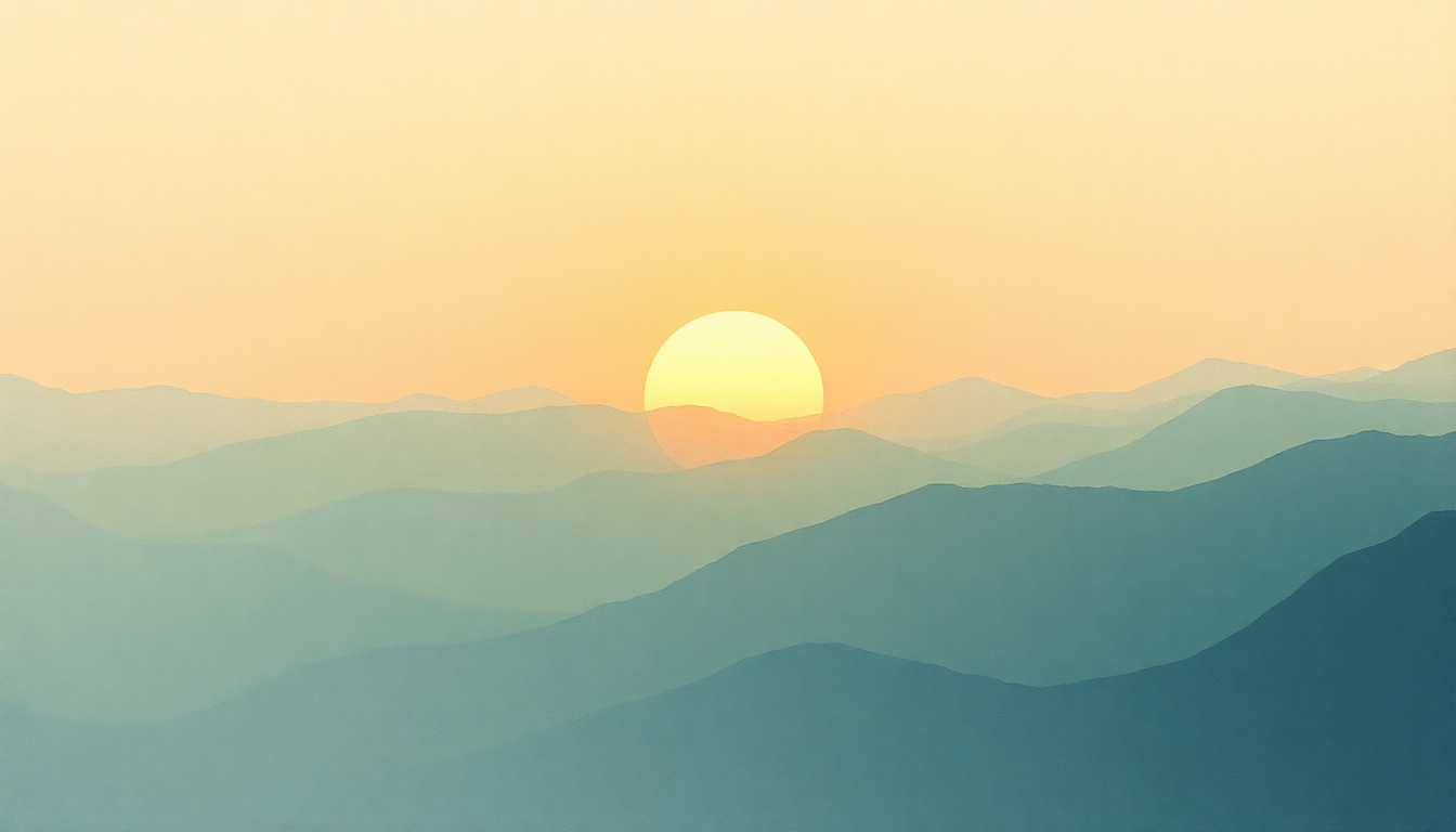 Fan-driven abstract illustration evoking the emotional arc of Run to the Sun by Erasure