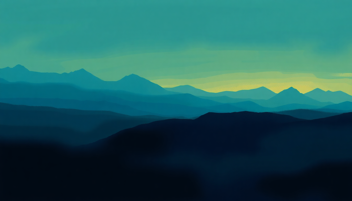 Fan-driven abstract illustration evoking the emotional arc of Runnin' Down a Dream by Tom Petty
