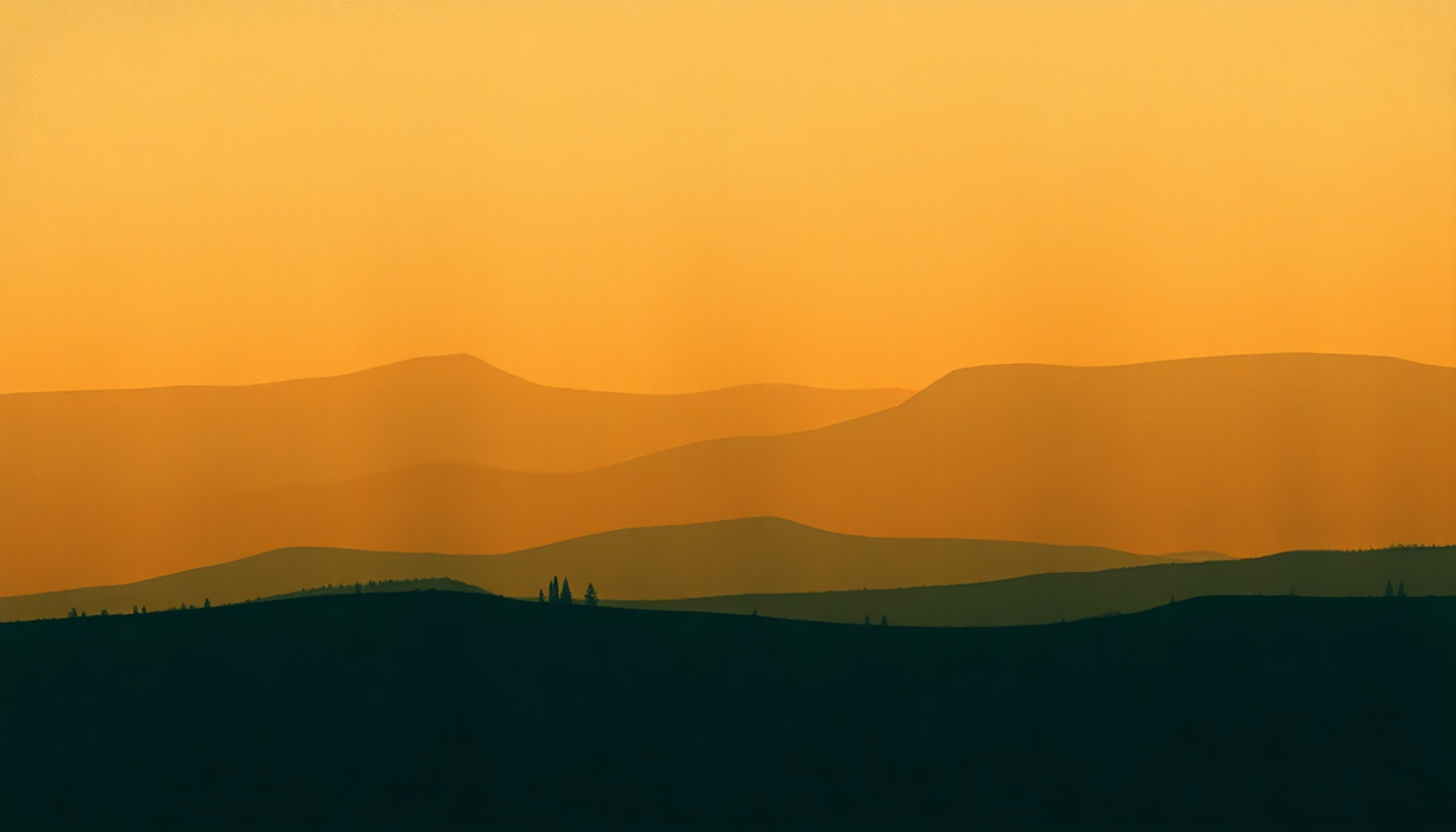Fan-driven abstract illustration evoking the emotional arc of Rusty Cage by Johnny Cash